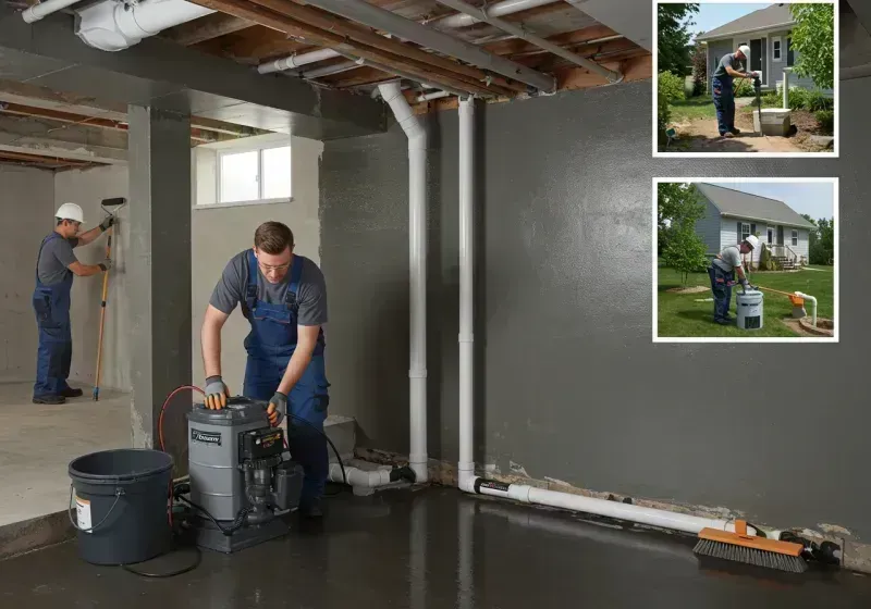 Basement Waterproofing and Flood Prevention process in Ronkonkoma, NY